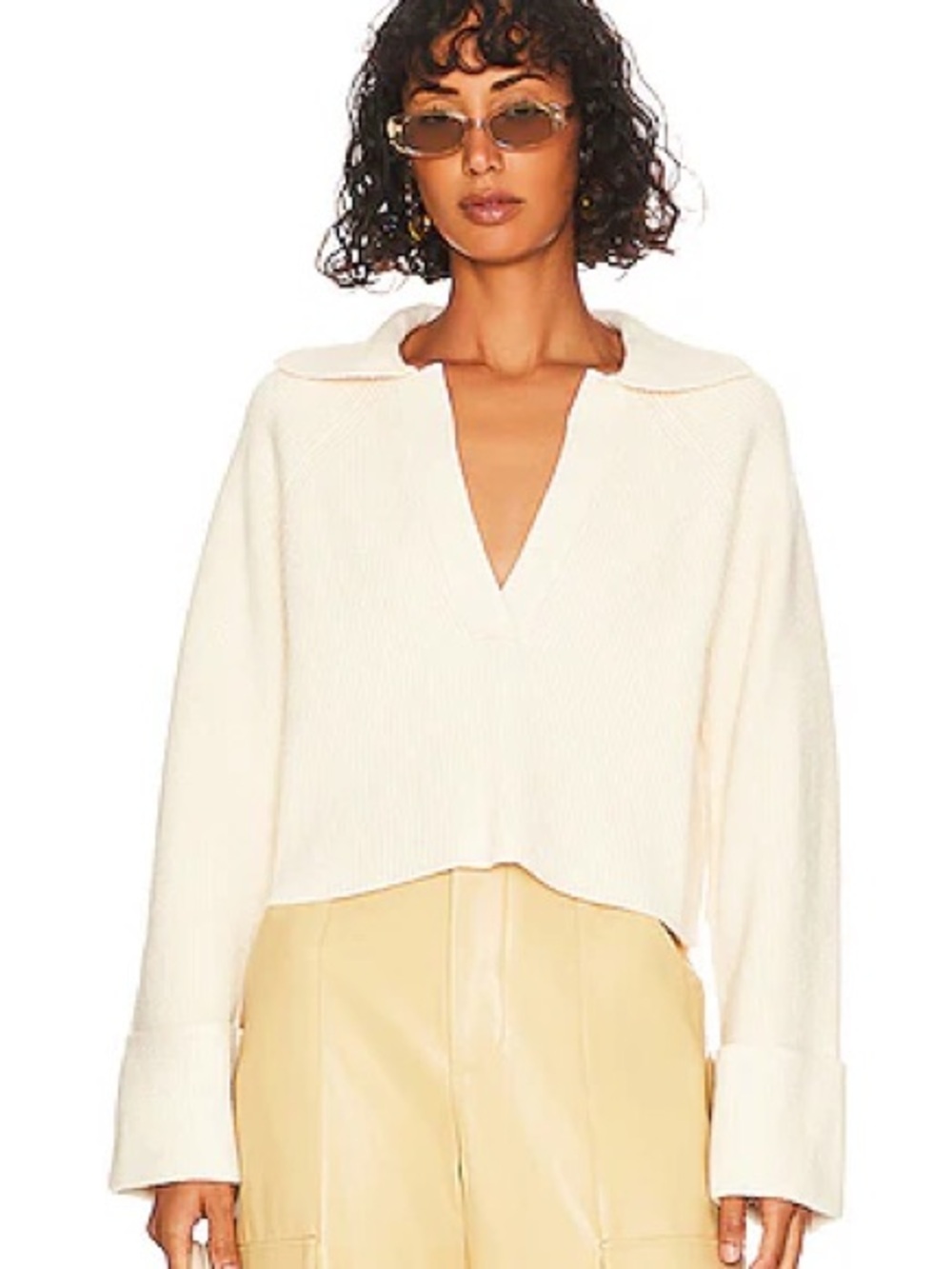 L’ACADEMIE Harvey Pullover in Ivory (125)
